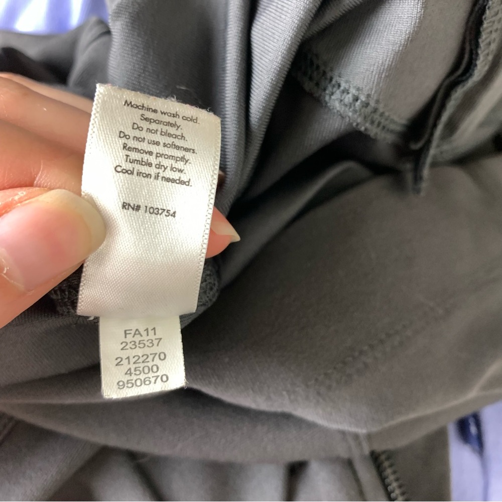 Lucy Tech Athletic Gray Full Zip Compression Jack… - image 5